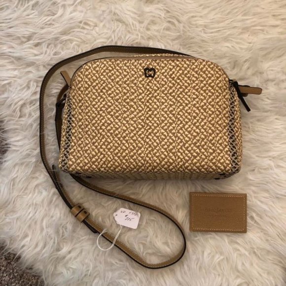 Eric Javits Courbe Squishee Zip Crossbody Bag - Picture 1 of 6